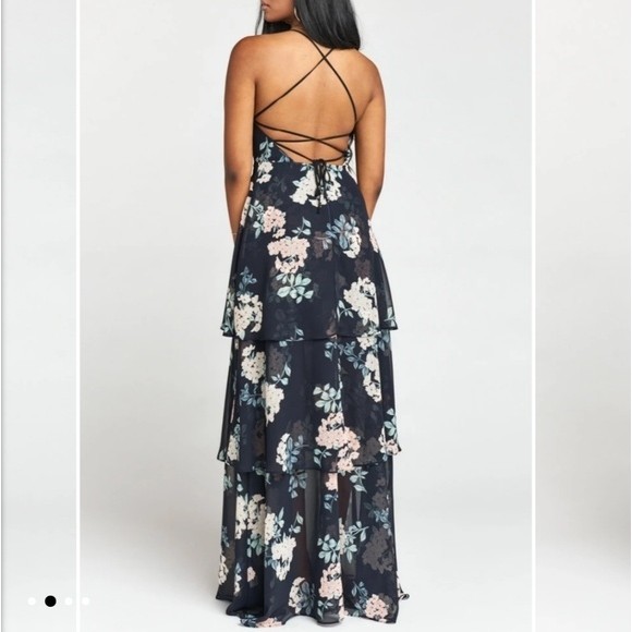 Show Me Your Mumu Calypso Ruffle Dress M - Picture 4 of 10